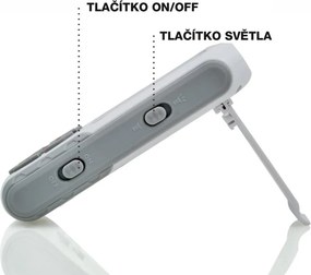 HiNOVA Digitális hőmérő - hőszonda - szürke