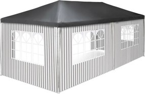 Kerti sátor cipzáras rendszerrel és oldalfalakkal 3 x 6 cm