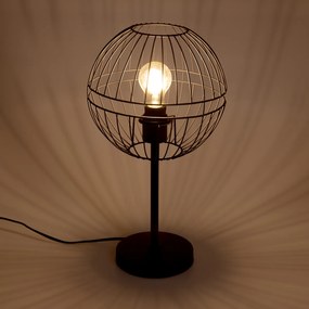Modern asztali lámpa fekete - Sphaera