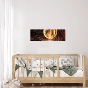 Kép - Fényfestés (órával) (90x30 cm)