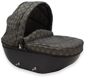 Luxus játék babakocsi New Baby COMFORT arany-fekete