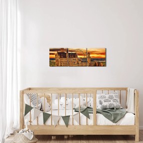 Kép - Tyskland (órával) (90x30 cm)