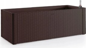 Natural Deluxe önöntöző virágláda 90 l, barna