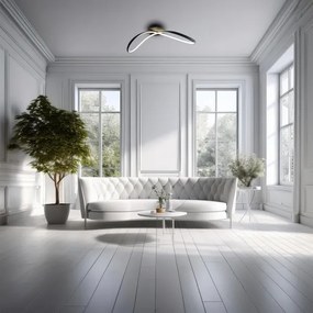 LED Mennyezeti lámpa INFINITY LED/21W/230V fekete