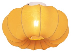 Japandi mennyezeti lámpa, arany, 37 cm - Plu Asyesha