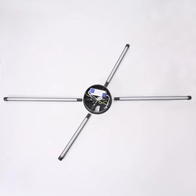 Brilagi - LED Fali lámpa LUGO QUATTRO LED/16W/230V fekete