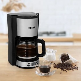 TESLA Electronics CoffeeMaster - Csöpögtetős kávégép 1000W/230V
