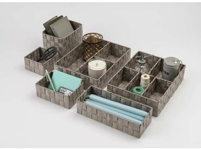 Tárolórendszer Compactor TEX 30 x 12 x 7 cm, fehér