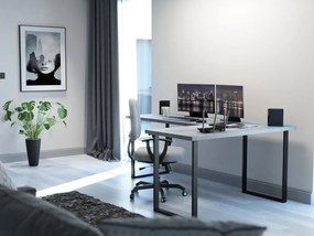 Sarok PC asztal Vintid (szürke beton). 1054974