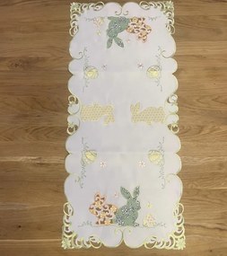 Húsvéti terítő Színes tojások 40x85cm TiaHome