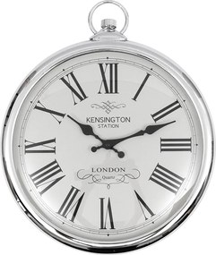 Falióra Ezüst Krómozott 42x35cm London 40