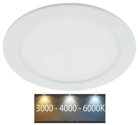 LED Fürdőszobai beépíthető lámpa LED/18W/230V 3000/4000/6000K IP44