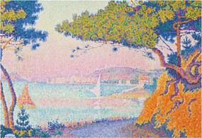 Fotótapéta Flizelin Dekoratív tapéta Színes tájkép 152x104 Ragasztó