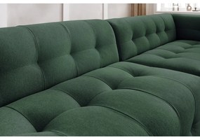 Sötétzöld kanapé 324 cm Kleber - Bobochic Paris