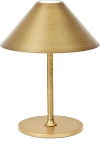 Hygge hordozható asztali lámpa, arany, fém