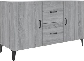 vidaXL szürke sonoma színű szerelt fa tálalószekrény 100 x 36 x 60 cm