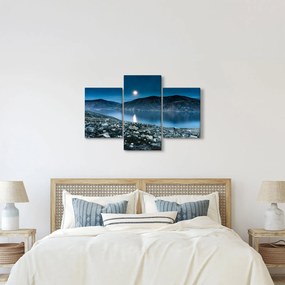 Egy éjszakai táj képe, Izland (90x60 cm)