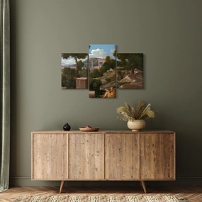 Kép - Nicolas Poussin, Landscape with Saint John on Patmos, reprodukciók (90x60 cm)
