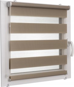 Roló Nappal És Éjszaka 52x230 CM Bézs Tejeskávé Színű