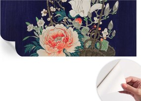 Öntapadós Fali Fotótapéta Hálószobába Virágos kosár 250x104 cm