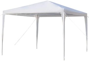 Party sátor fehér színben, 3 méretben-3x3 méteres