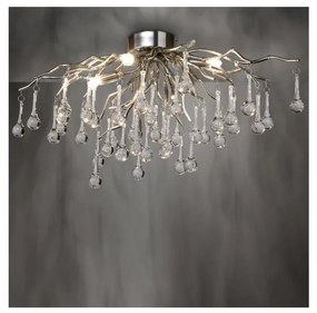 Paul Neuhaus 8090-55 - Felületre szerelhető csillár  ICICLE 4xG9/40W/230V 30x60 cm króm