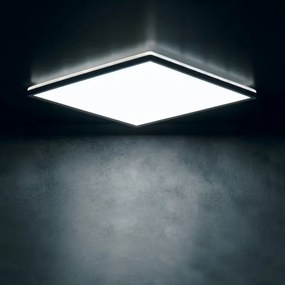 Kanlux 31533 - LED mennyezeti lámpatest AZPO LED/17,5W/230V 30x30 cm IP54 fekete
