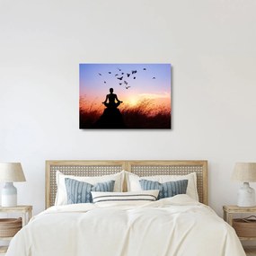 Kép - Meditáció (üvegen) (70x50 cm)