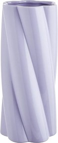 TWIST váza, világos lila 30cm