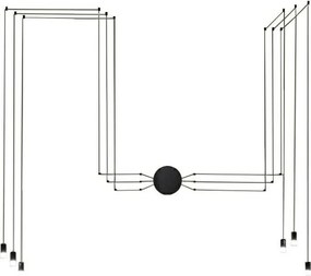 King Home FLUSSO WALL JD0032-6W Függőlámpa 1x3W/G9 3000K 240LM IP20