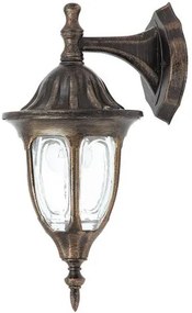 RÁBALUX 8371 MILANO Klasszikus Kültéri Fali Lámpa Antik Arany E27 IP44