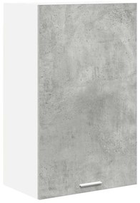 Függő szekrény Riga Beton szürke és fehér 50 x 31 x 80 cm