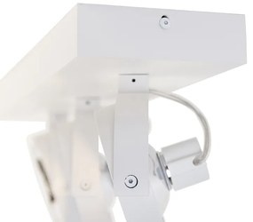 Design reflektor lámpa fehér állítható 3-lámpás - Go