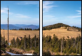 Tájkép Turbacz csarnok Kis-Lengyelország poszter 60x90cm