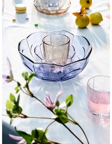 Világoskék üveg tálka ø 23 cm Lily – Holmegaard