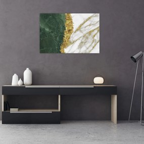 Kép - Zöld márvány N⁰1 (90x60 cm)
