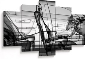 Kép - 3D-s autómodell (150x105 cm)