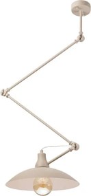 BRILAGI - IRONBEAM állítható LED csillár rúdon 1xE27/60W/230V bézs
