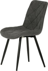 Étkezőszék, szürke, szövet, CT-382 GREY2