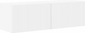 vidaXL TV Fali Szekrény Fehér 98 x 31 x 29,5 cm Faanyag