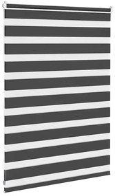 zebrafüggönnyel fekete szövetszélesség 105,9 cm poliészter