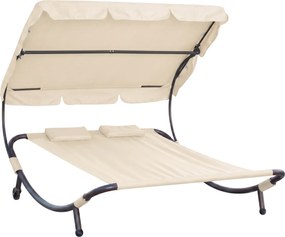 Craftfield Bahama 2 személyes pihenőágy, bézs
