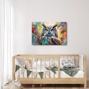 Kép - Egy bagoly festménye (90x60 cm)