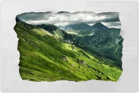 Poszterek 120x80 Tátra Lengyel hegyek Kilátás