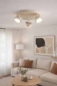 Brilagi - MONO LED spotlámpa 3xGX53/30W/230V bézs/arany