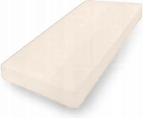 Jersey gumis lepedő 90x190/200x30 Világos Bézs Prémium