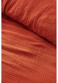 Téglavörös muszlin ágytakaró 220x250 cm Muslin – Mijolnir