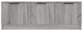 szürke sonoma színű szerelt fa TV-szekrény 102 x 35 x 36,5 cm