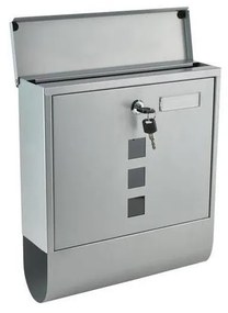 HADEX Ezüstszínű postaláda 34x30,7 cm M850