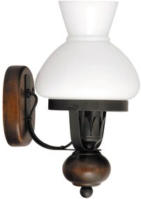 Rabalux Petronel oldalfali lámpa 1x60 W fekete 7077